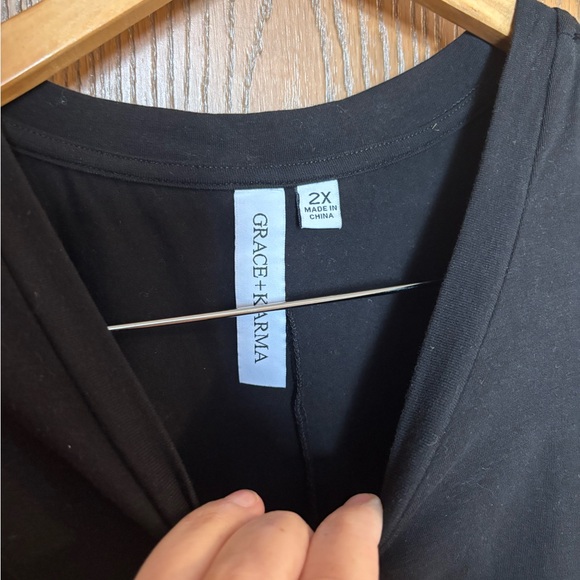 Little Black Midi Dress - Picture 4 of 5